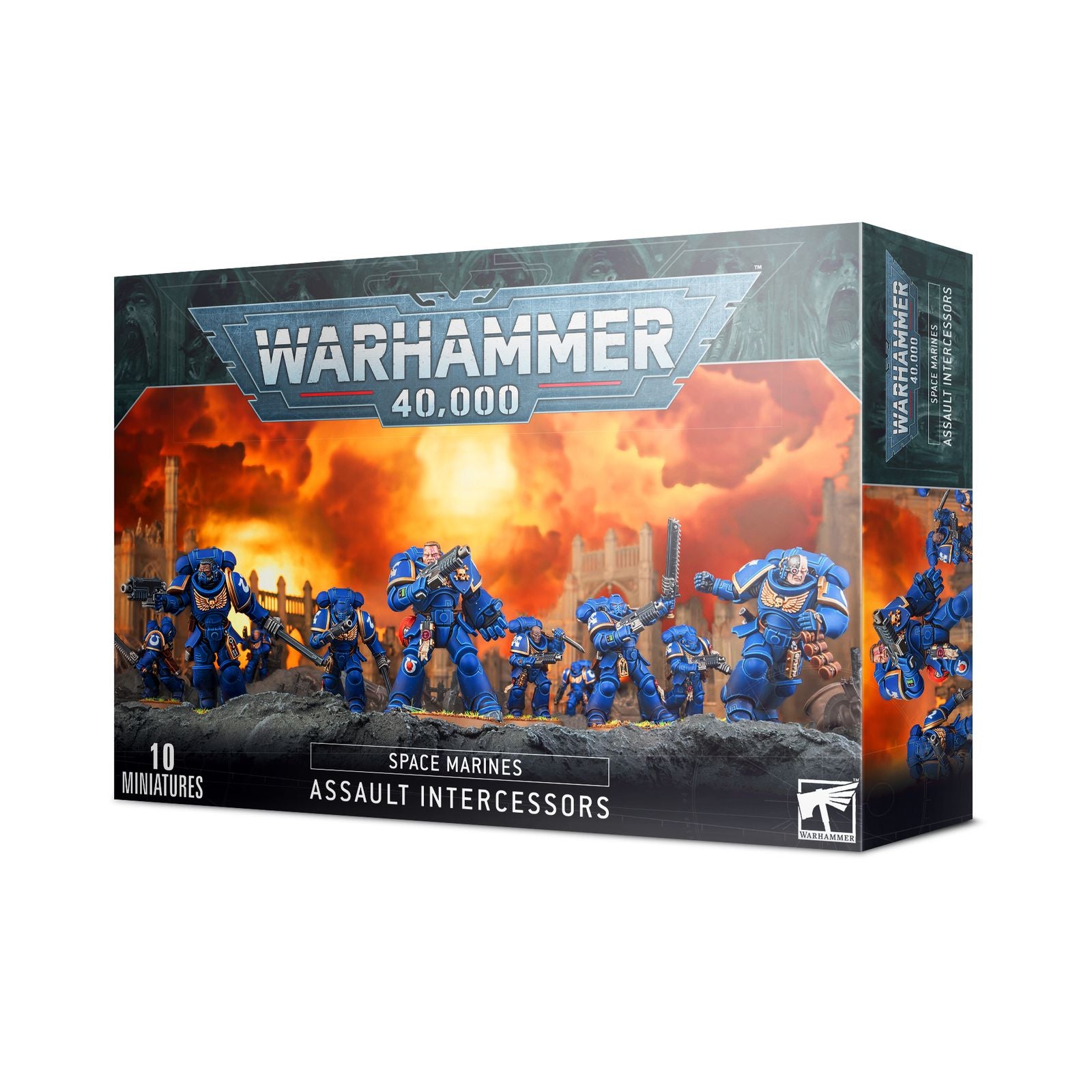 GAMES WORKSHOP 48-36 Space Marines Primaris Assault Intercessors