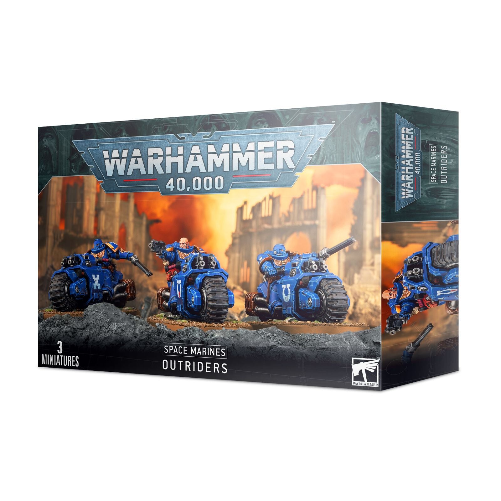 GAMES WORKSHOP 48-41 Space Marines Outriders