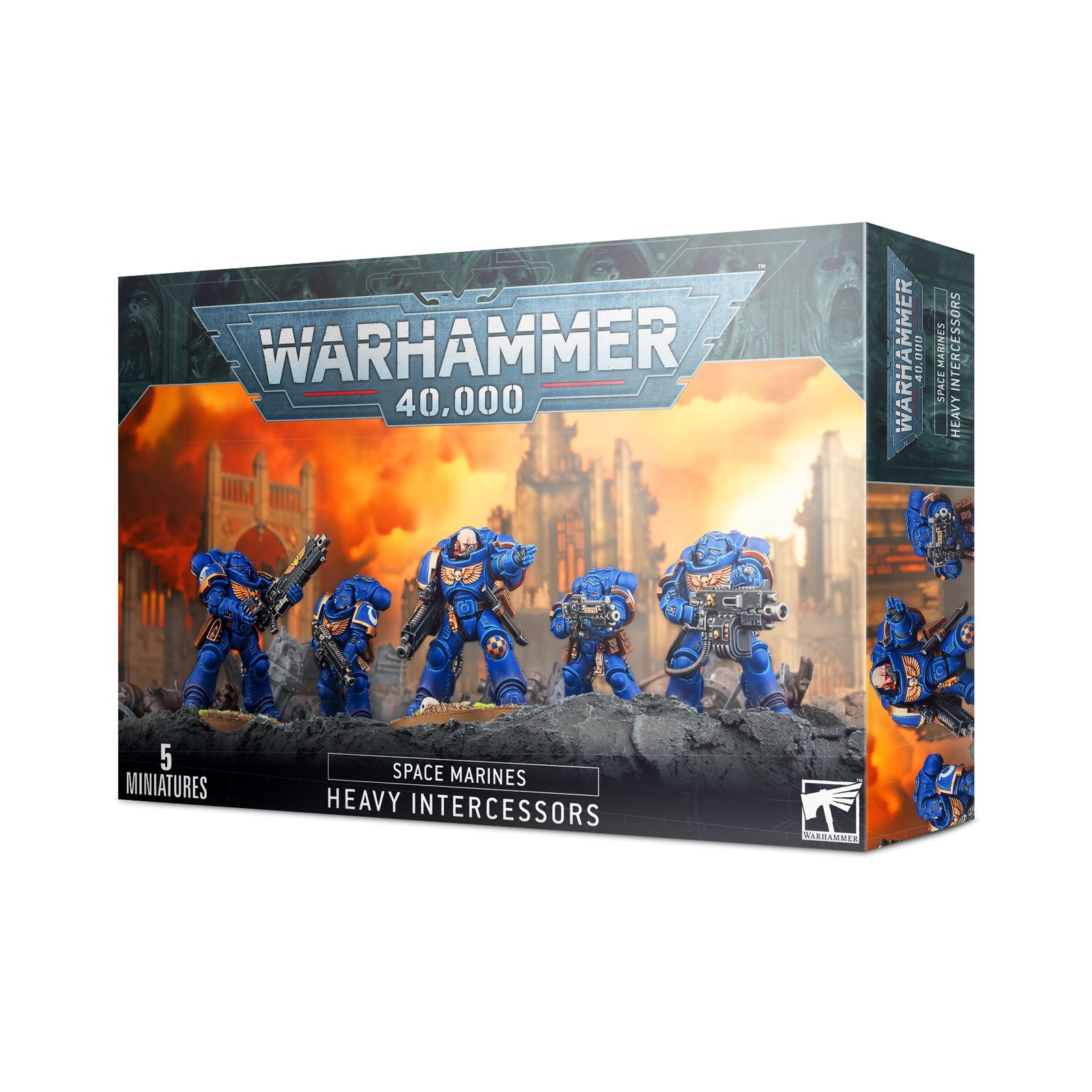 GAMES WORKSHOP 48-95 Space Marines Heavy Intercessors