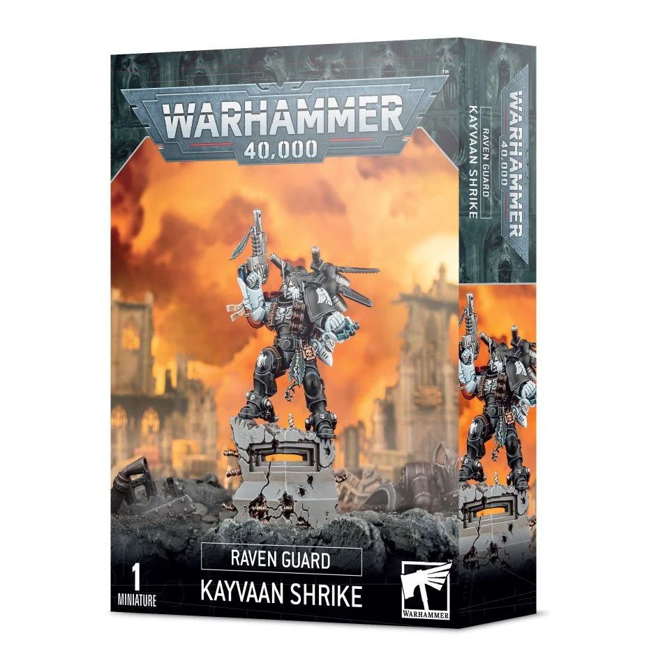 GAMES WORKSHOP 55-15 Raven Guard Kayvaan Shrike