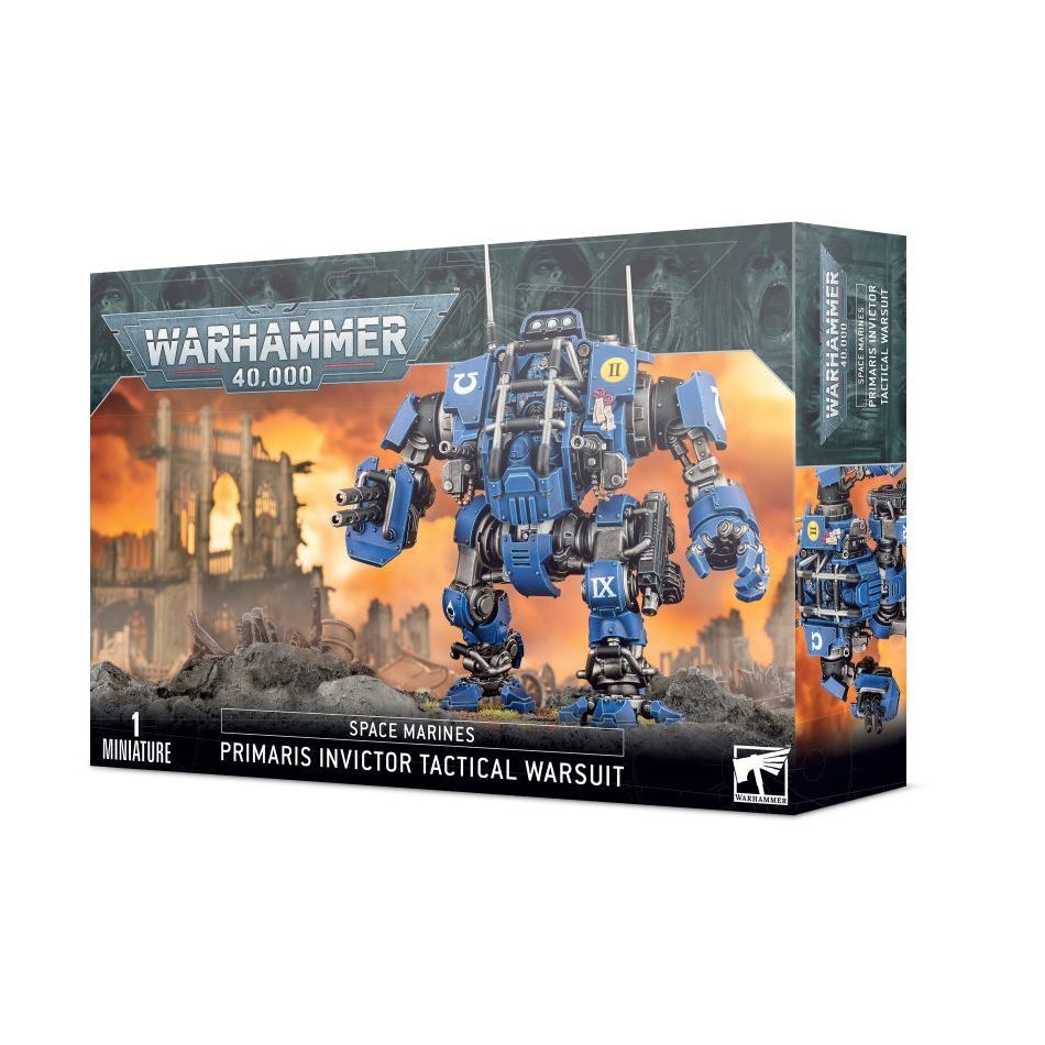 GAMES WORKSHOP 48-98 Space Marines Primaris Invictor Warsuit
