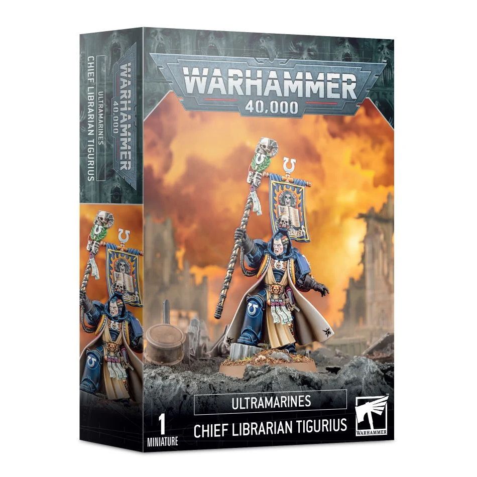 GAMES WORKSHOP 55-22 Ultramarines Chief Librarian Tigurius 2020