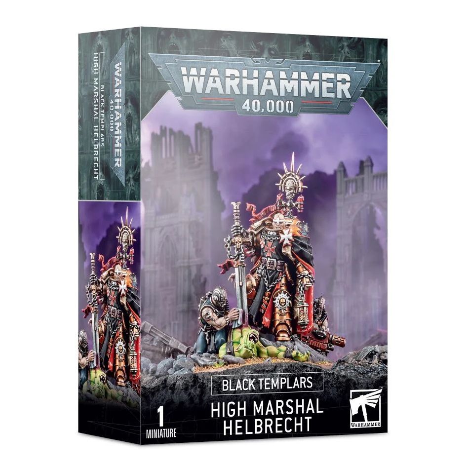 GAMES WORKSHOP 55-41 Black Templars: High Marshall Helbrecht