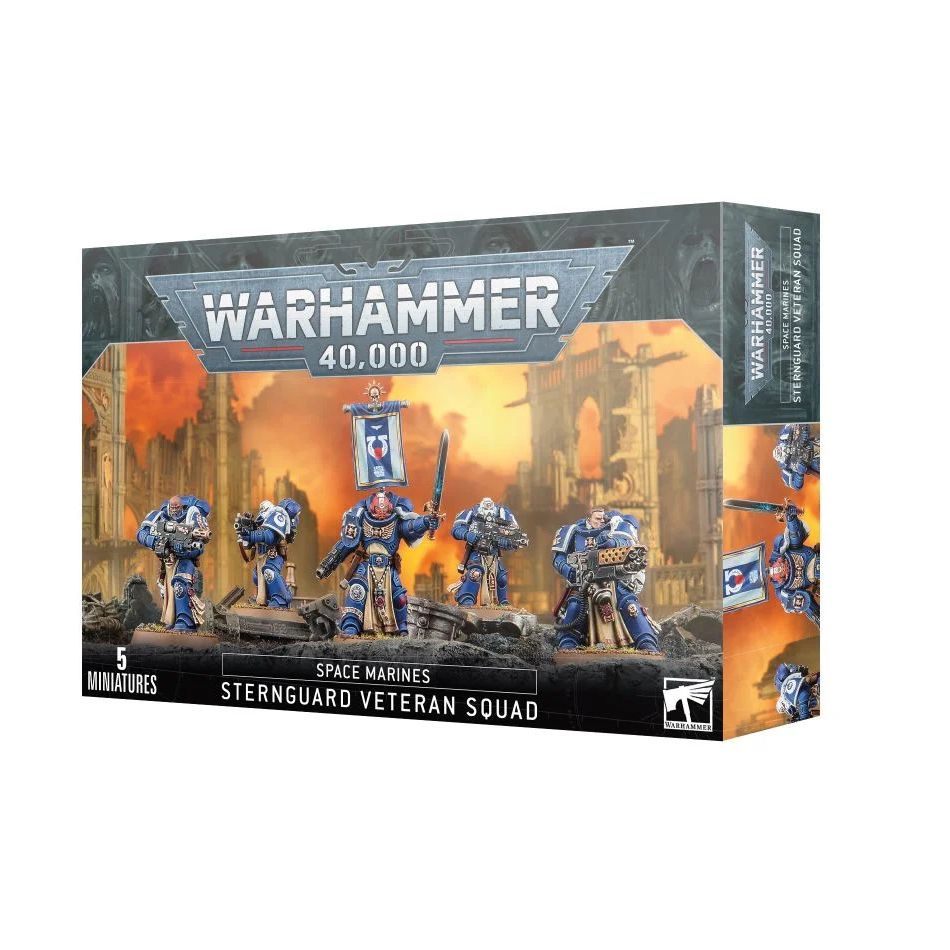 GAMES WORKSHOP 48-49 Space Marines: Sternguard Veteran Squad