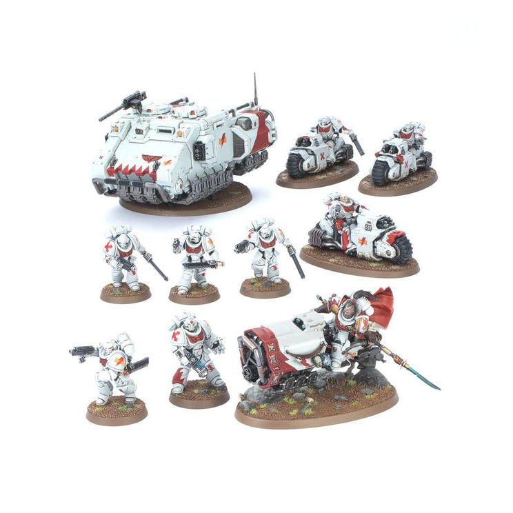 GAMES WORKSHOP 73-556 Combat Patrol: White Scars