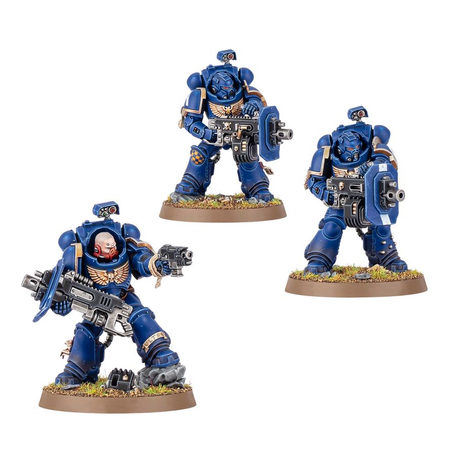 WARHAMMER 40K Space Marines: Eradicator Squad With Heavy Bolters