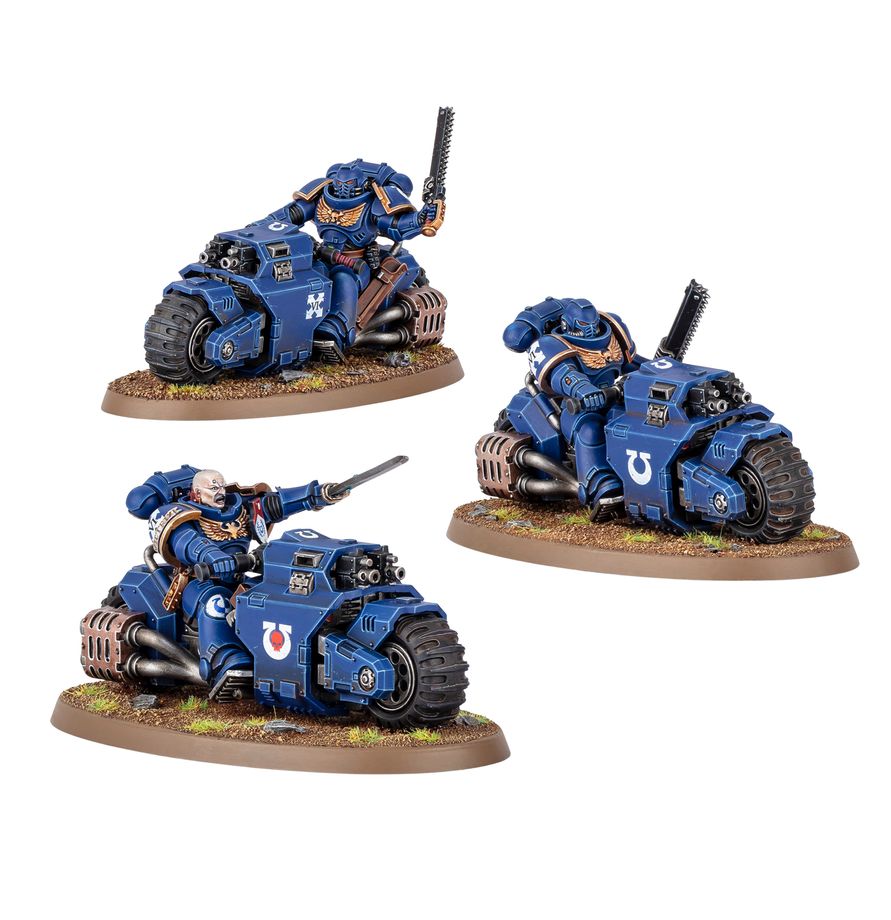 WARHAMMER 40K Space Marines: Outrider Squad