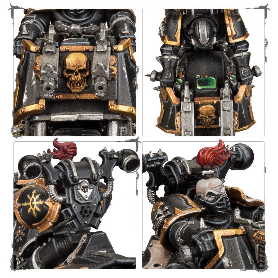 GAMES WORKSHOP 43-08 Chaos Space Marines: Chaos Bikers