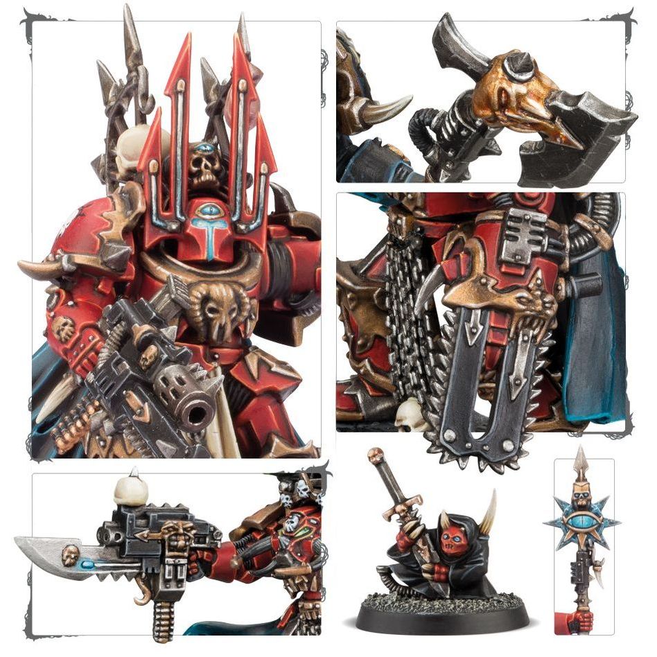 GAMES WORKSHOP 43-12 CSM: Chaos Lord In Terminator Armour