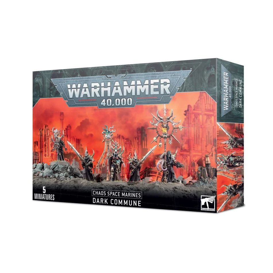 GAMES WORKSHOP 43-87 Chaos Space Marines: Dark Commune