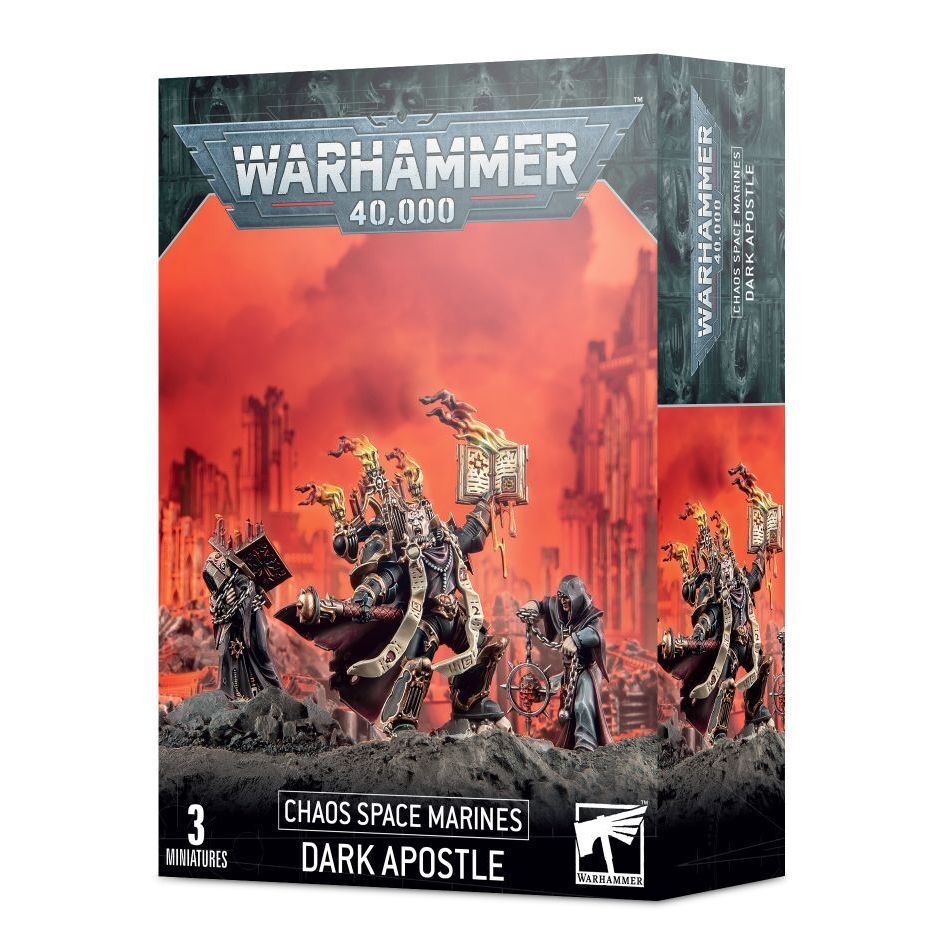 GAMES WORKSHOP 43-37 Chaos Space Marines: Dark Apostle