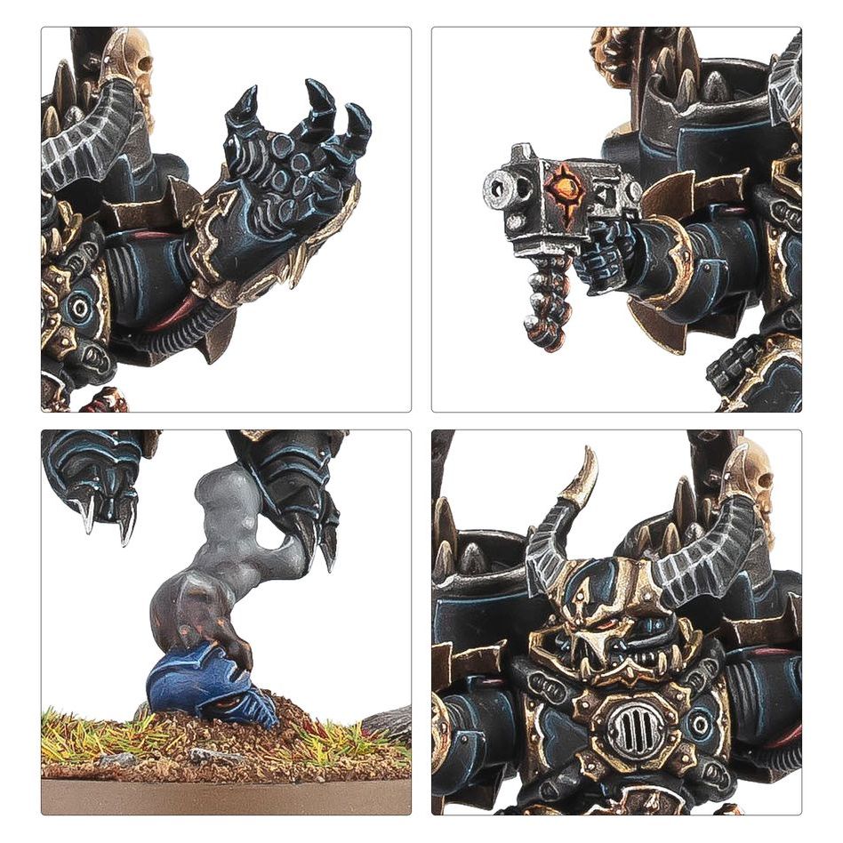 GAMES WORKSHOP 43-101 Chaos Space Marines: Lord with Jump Pack