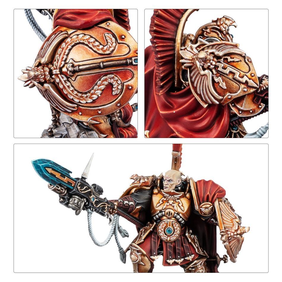 GAMES WORKSHOP 01-21 Adeptus Custodes: Shield Captain