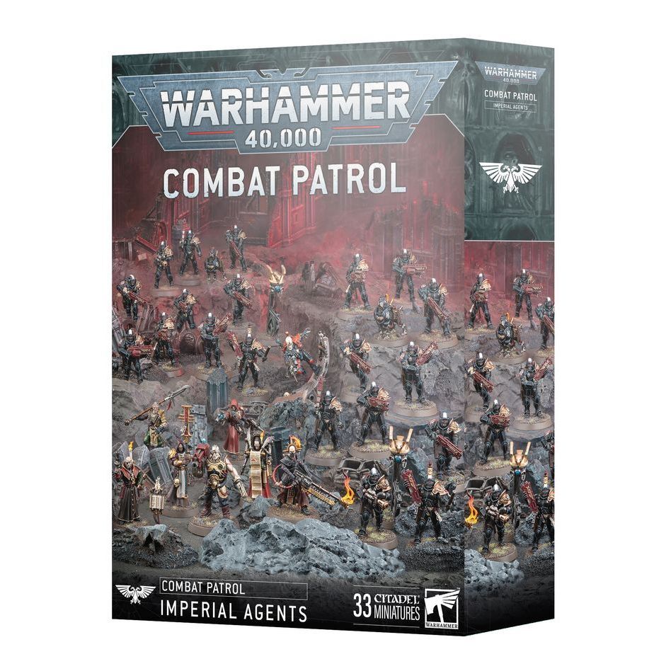 GAMES WORKSHOP 73-02 Combat Patrol: Imperial Agents