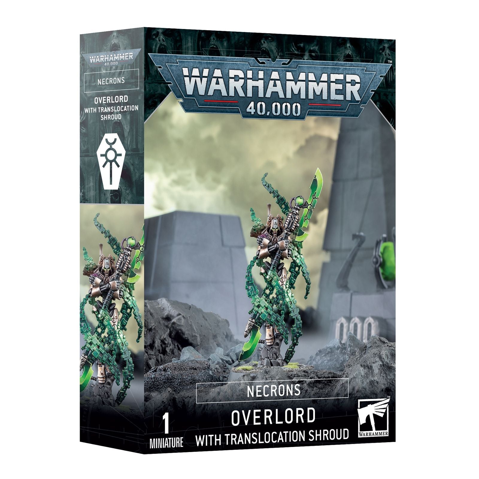 GAMES WORKSHOP 49-70 Necrons: Overlord + Translocation Shroud