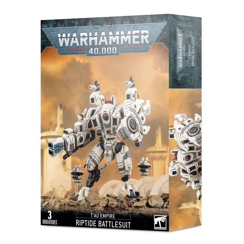 GAMES WORKSHOP 56-13 Tau Empire: Riptide Battlesuit