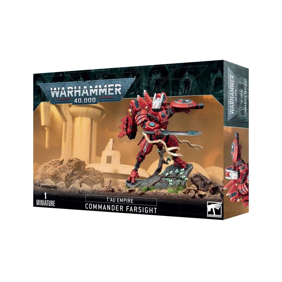 GAMES WORKSHOP 56-41 Tau Empire: Commander Farsight