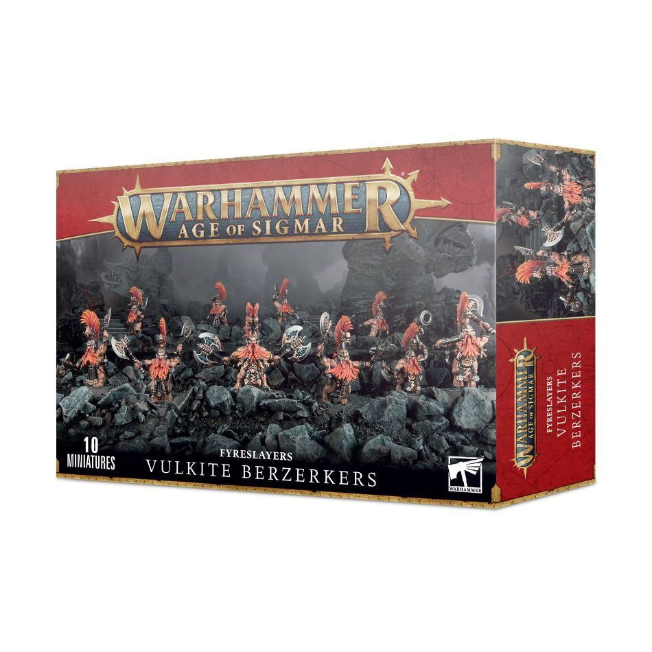 GAMES WORKSHOP 84-25 Fyreslayers: Vulkite Berzerkers