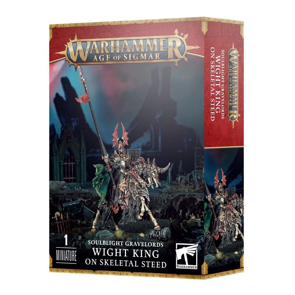 GAMES WORKSHOP 91-65 Soulblight Gravelords: Wight King on Steed