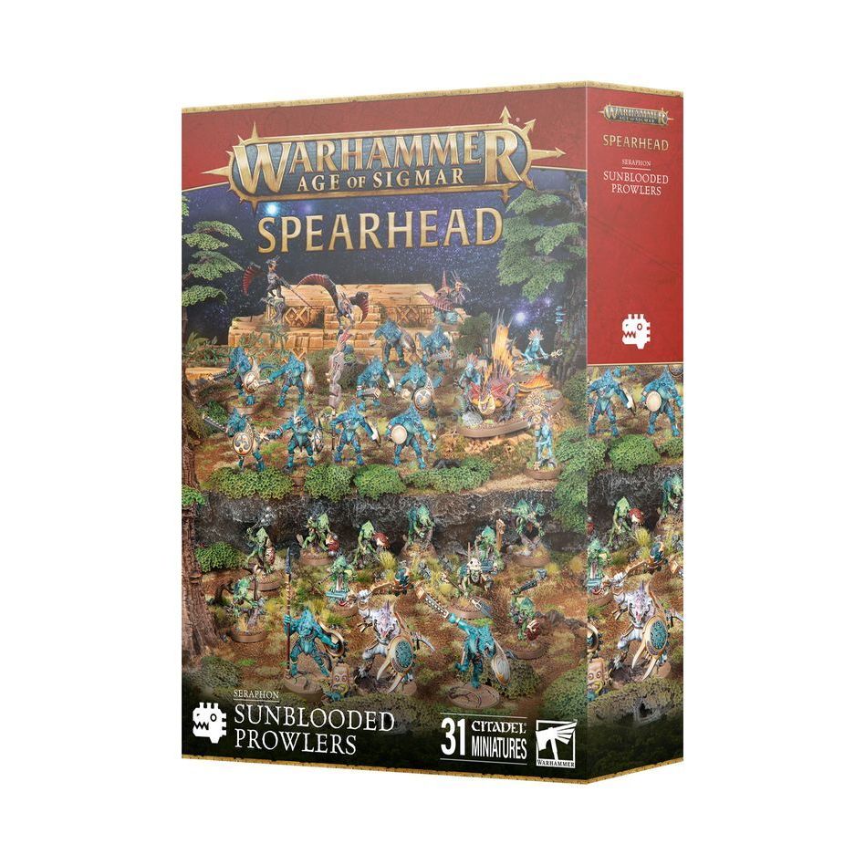 GAMES WORKSHOP 70-882 Spearhead: Seraphon Sunblooded Prowlers
