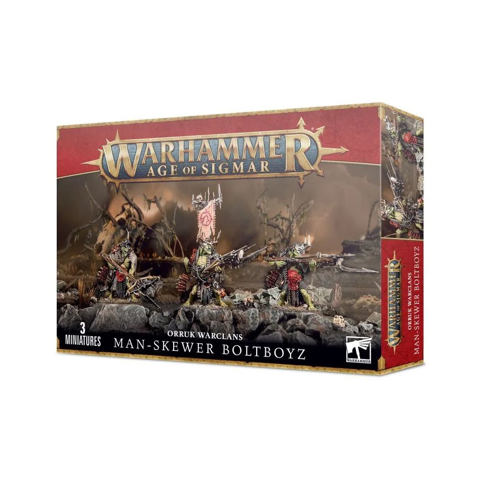 GAMES WORKSHOP 89-67 Orruk Warclans: Man-Skewer Boltboyz