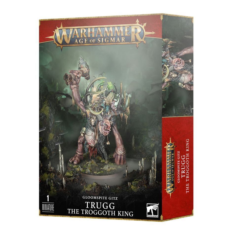 GAMES WORKSHOP 89-54 Gloomspite Gitz: Trugg the Troggoth King