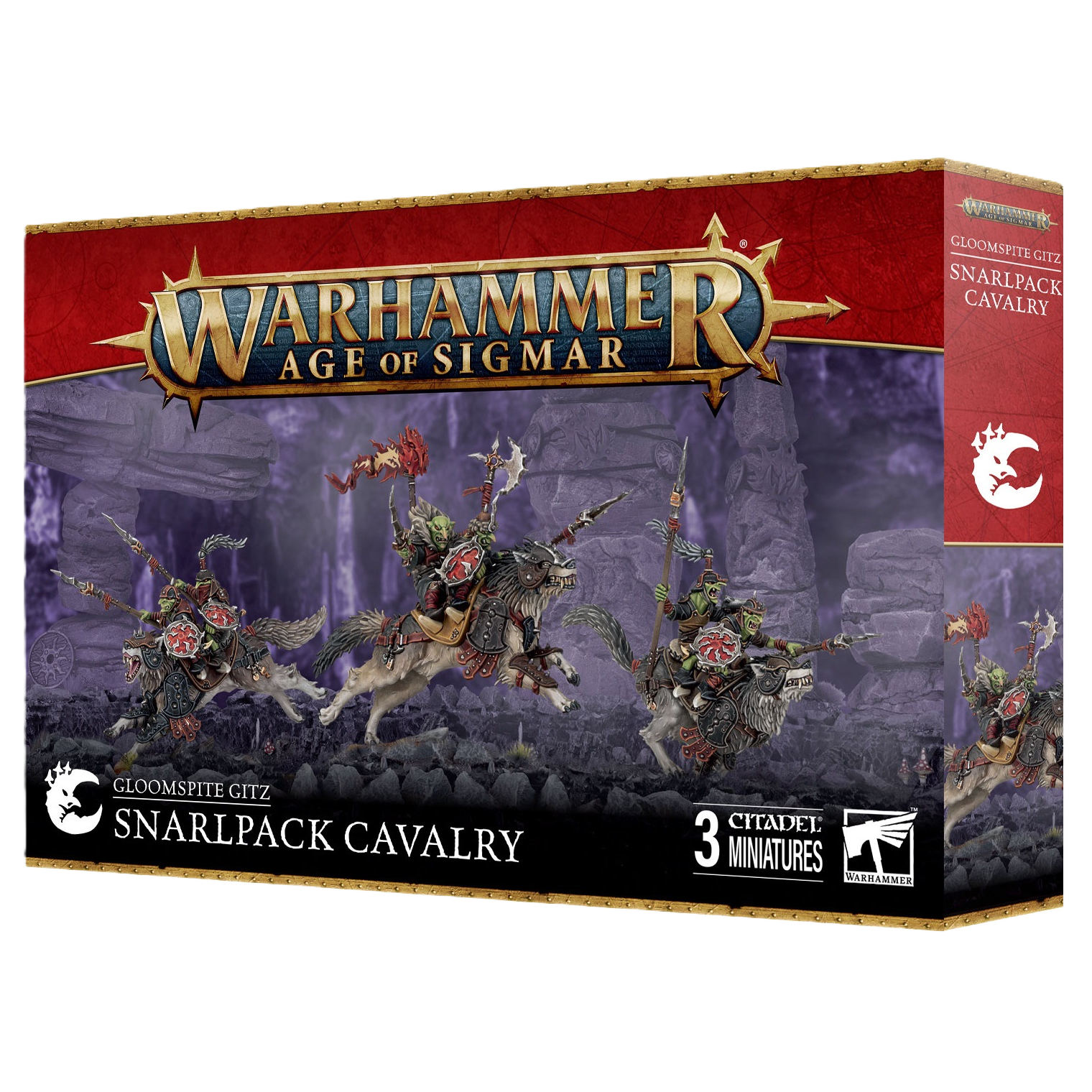 GAMES WORKSHOP 89-88 Gloomspite Gitz: Snarlpack Cavalry