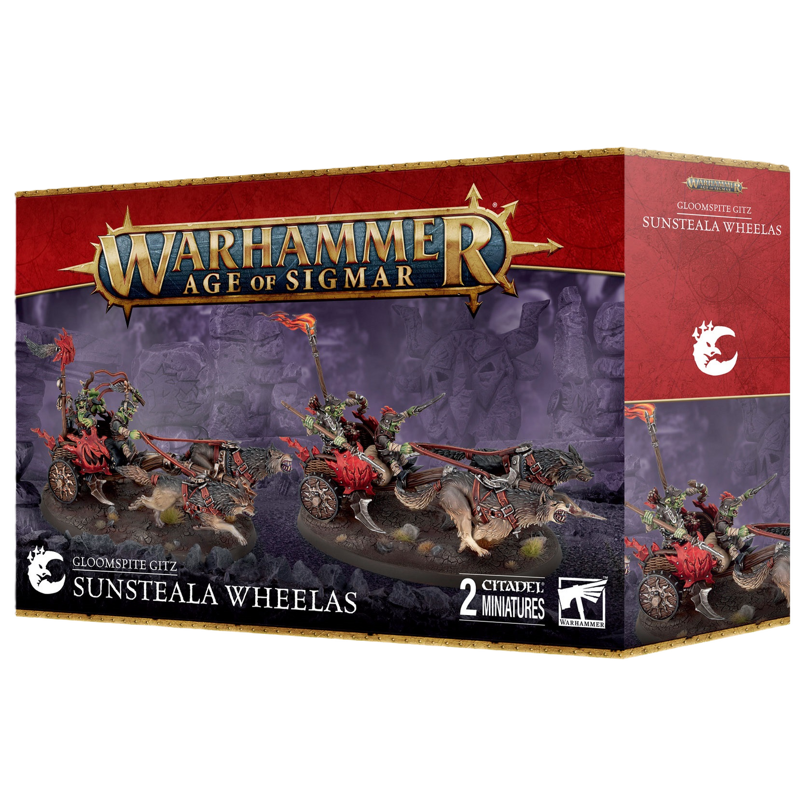 GAMES WORKSHOP 89-89 Gloomspite Gitz: Sunsteala Wheelas