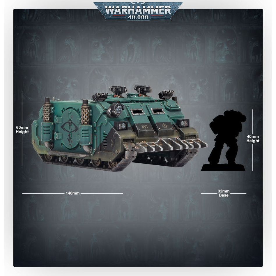 GAMES WORKSHOP 31-02 Legiones Astartes: Deimos Pattern Rhino