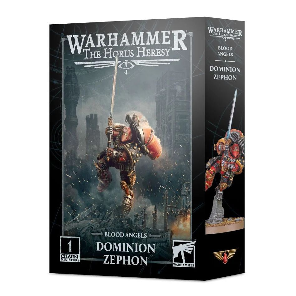 GAMES WORKSHOP 31-22 Blood Angels: Dominion Zephon