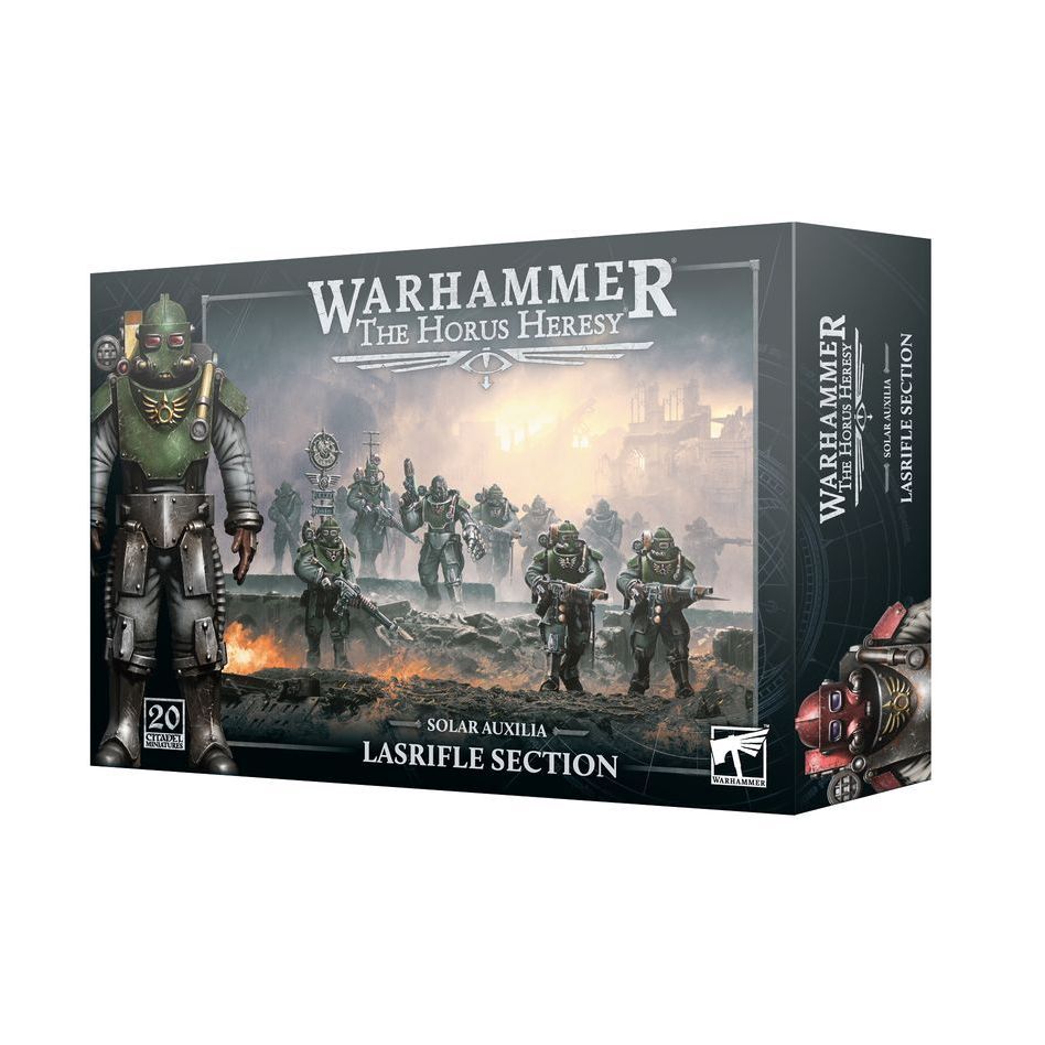 GAMES WORKSHOP 31-73 Horus Heresy: Solar Auxilia Lasrifle Section