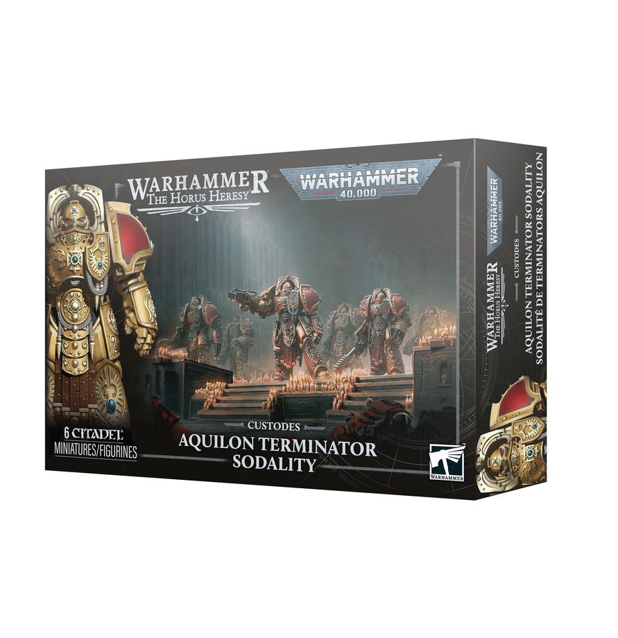 WARHAMMER 40K CUSTODES: Aquilon Terminator Sodality