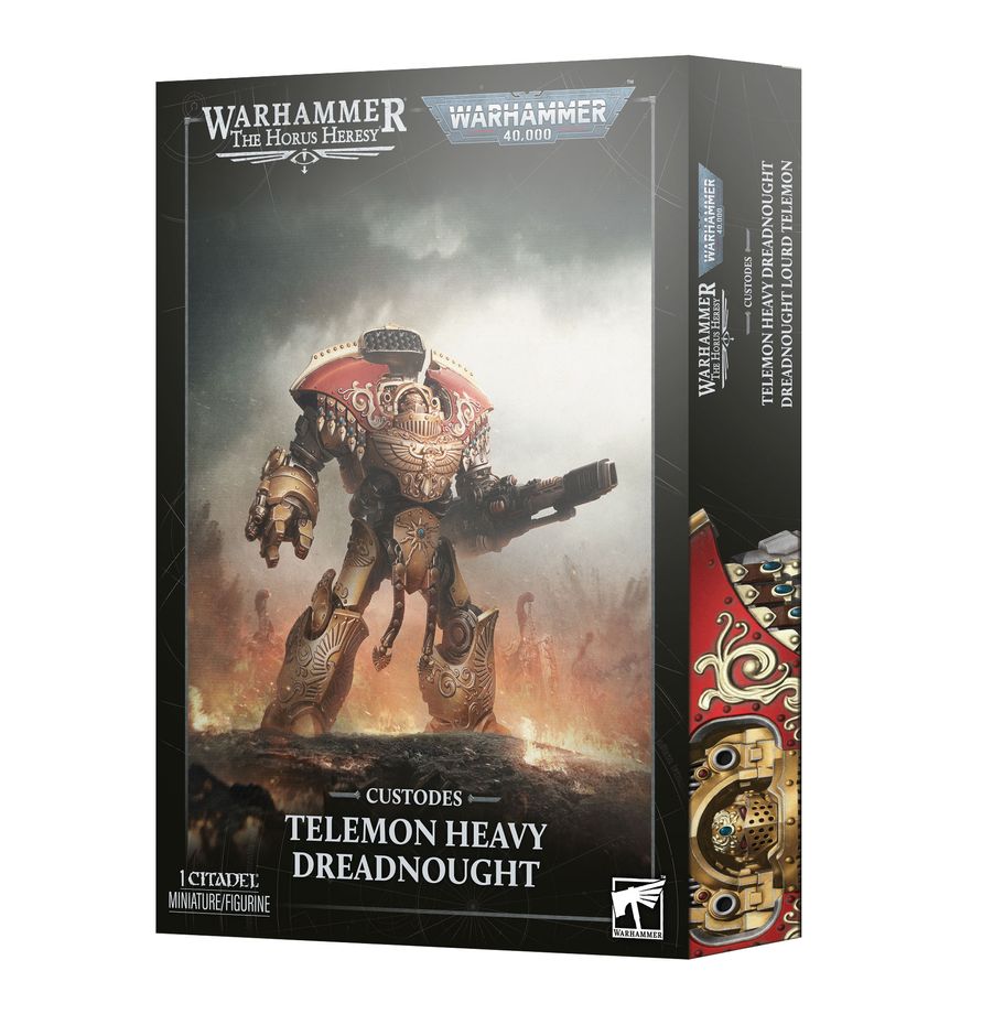 WARHAMMER 40K CUSTODES: Telemon Heavy Dreadnought
