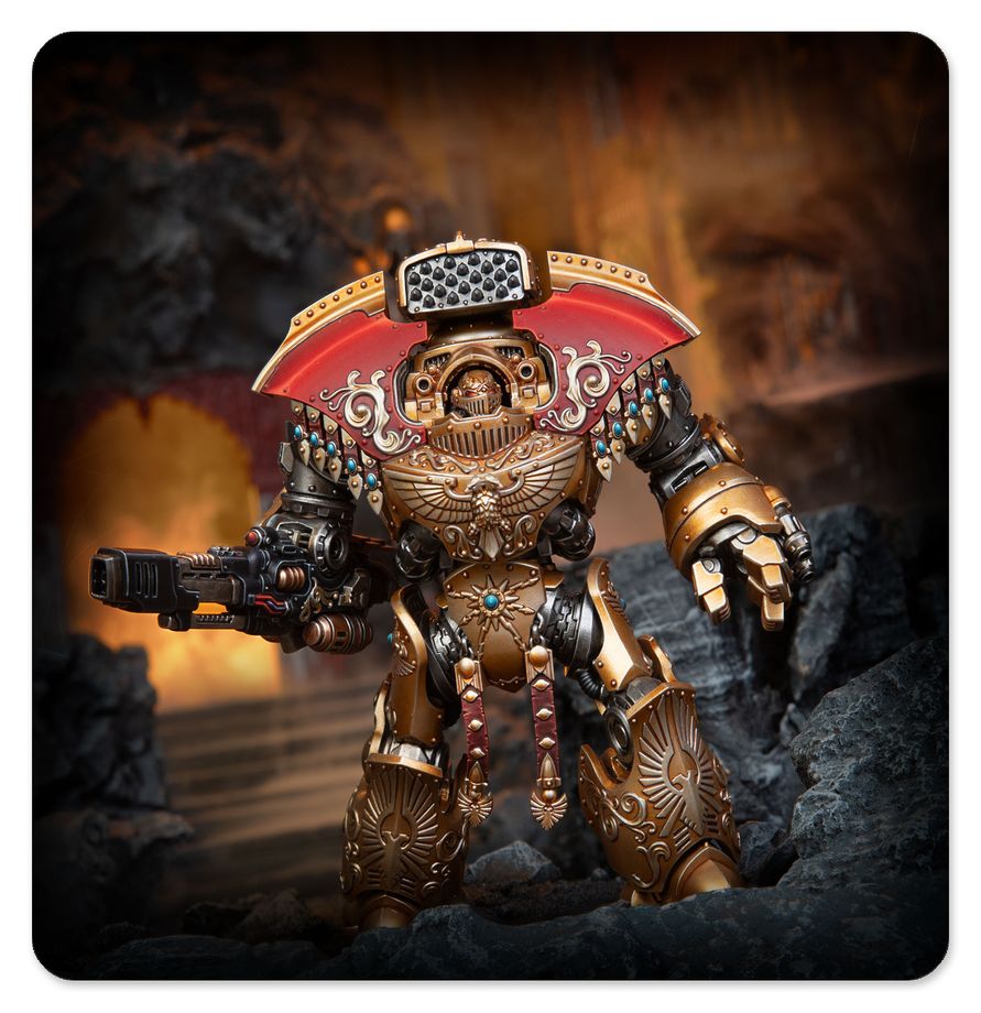 WARHAMMER 40K CUSTODES: Telemon Heavy Dreadnought