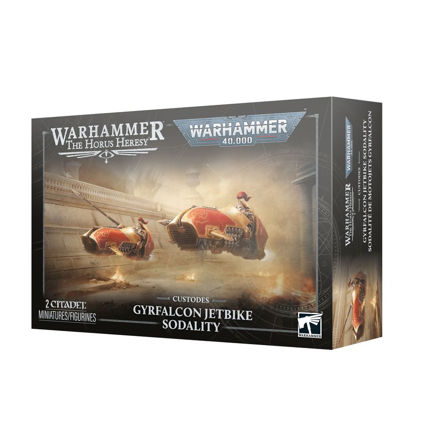 WARHAMMER 40K CUSTODES: Gyrfalcon Jetbike Sodality