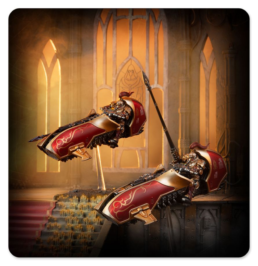 WARHAMMER 40K CUSTODES: Gyrfalcon Jetbike Sodality