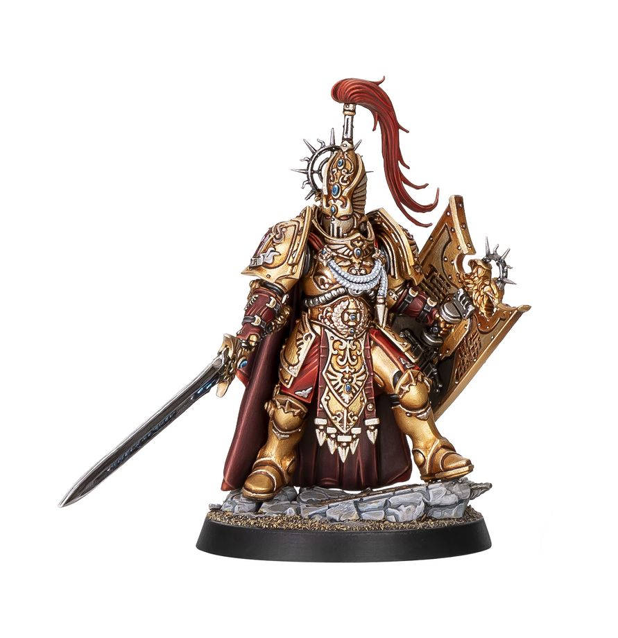 WARHAMMER 40K CUSTODES: Shield Captain