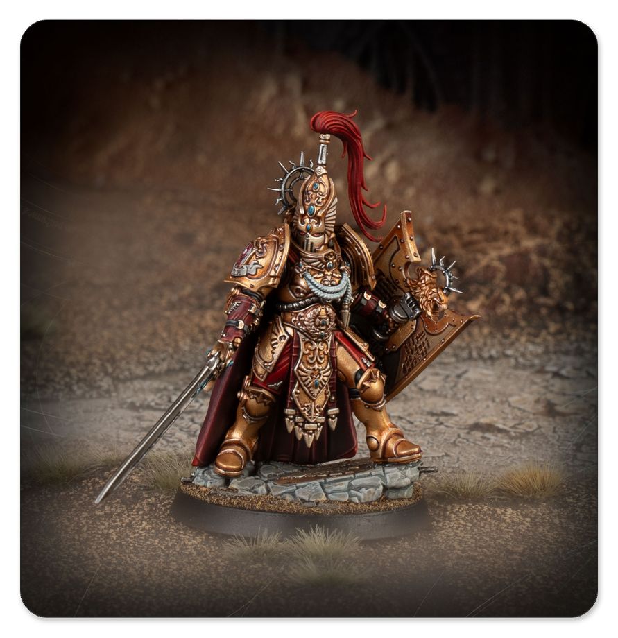 WARHAMMER 40K CUSTODES: Shield Captain