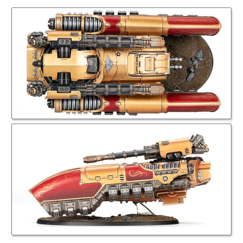 WARHAMMER 40K CUSTODES: Caladius Grav-Tank