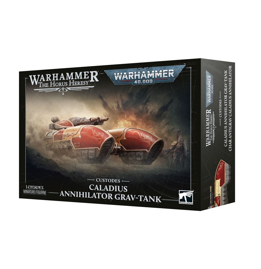 WARHAMMER 40K CUSTODES: Caladius Annihilator Grav-Tank