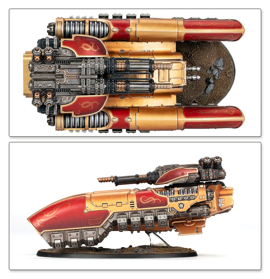 WARHAMMER 40K CUSTODES: Caladius Annihilator Grav-Tank
