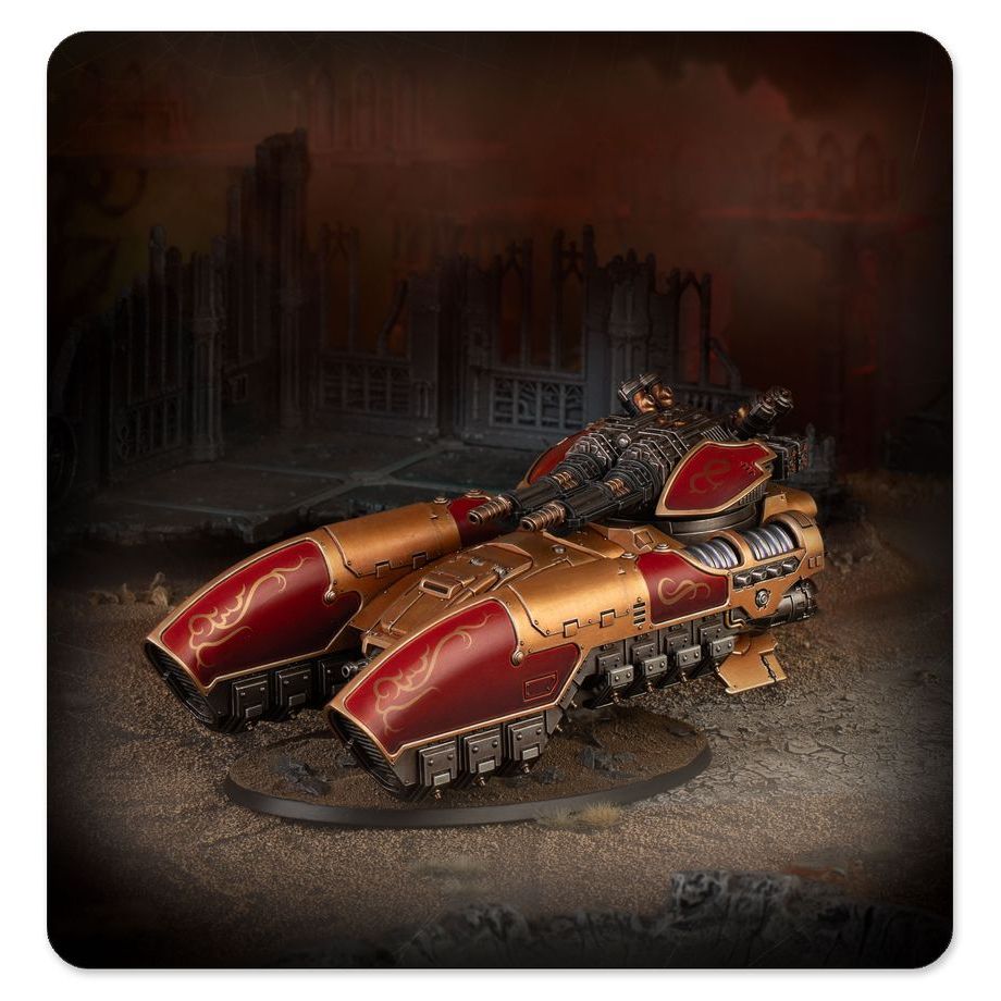 WARHAMMER 40K CUSTODES: Caladius Annihilator Grav-Tank