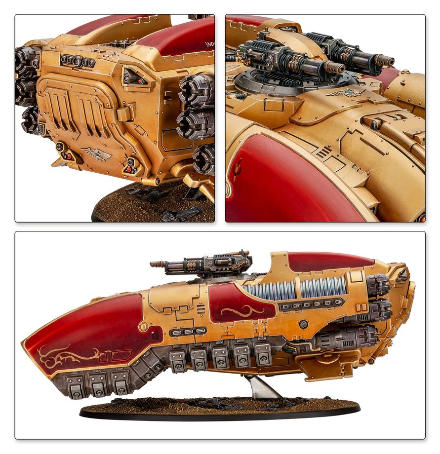 WARHAMMER 40K CUSTODES: Coronus Grav-Carrier