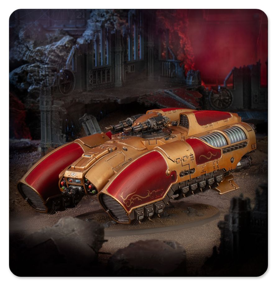 WARHAMMER 40K CUSTODES: Coronus Grav-Carrier