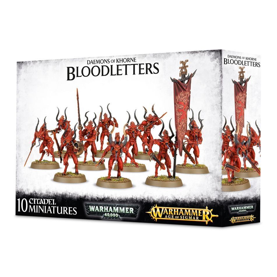 GAMES WORKSHOP BLADES OF KHORNE: BLOODLETTERS