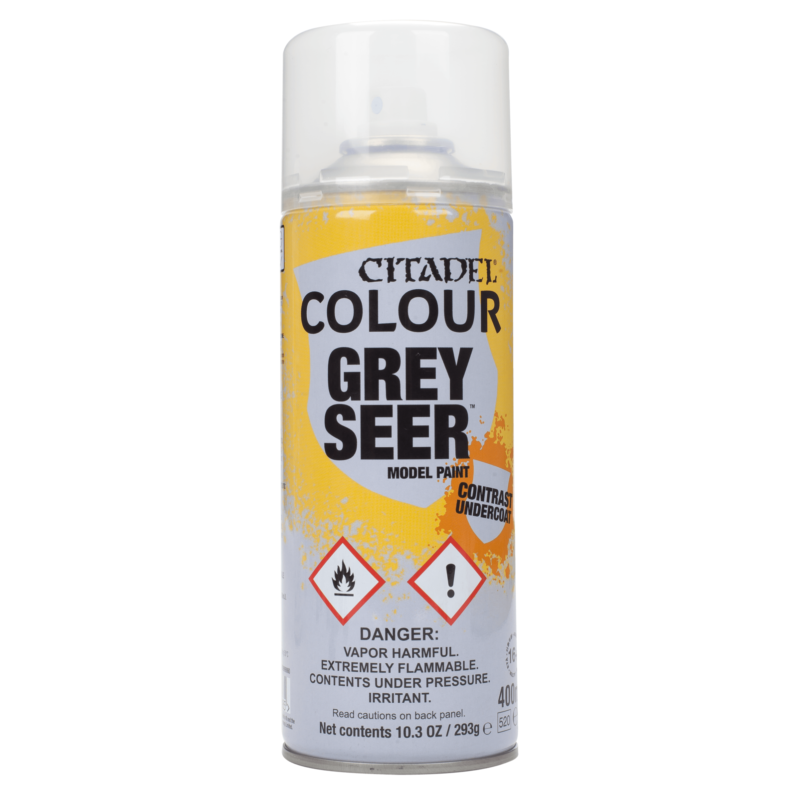 GAMES WORKSHOP 62-34 Citadel Spray Paint: Grey Seer