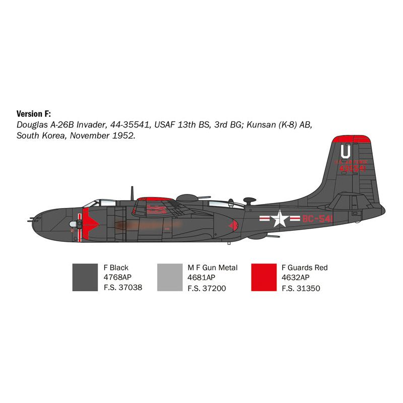 ITALERI A-26B Invader (New Decals Edition)