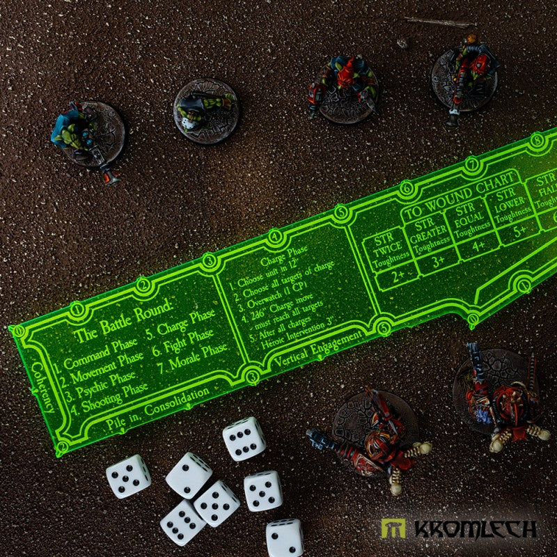 KROMLECH 9th Edition 12" Combat Gauge - Charge Phase - Green