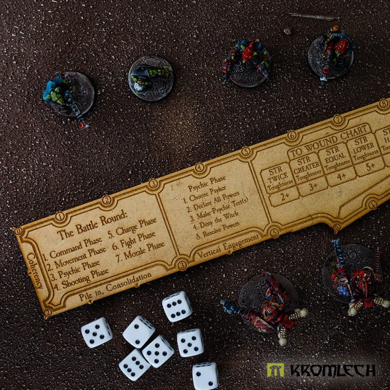 KROMLECH 9th Edition 12" Combat Gauge - Psychic Phase - HDF