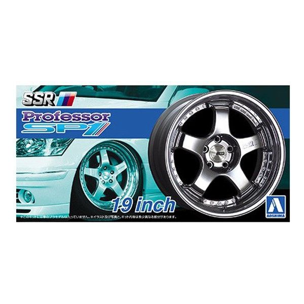AOSHIMA 1/24 SSR Professor SP1 19inch Wheel Set